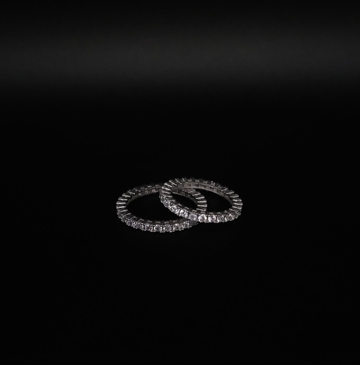 RS-1034 Memoire-Ring mit weißen Zirkonia