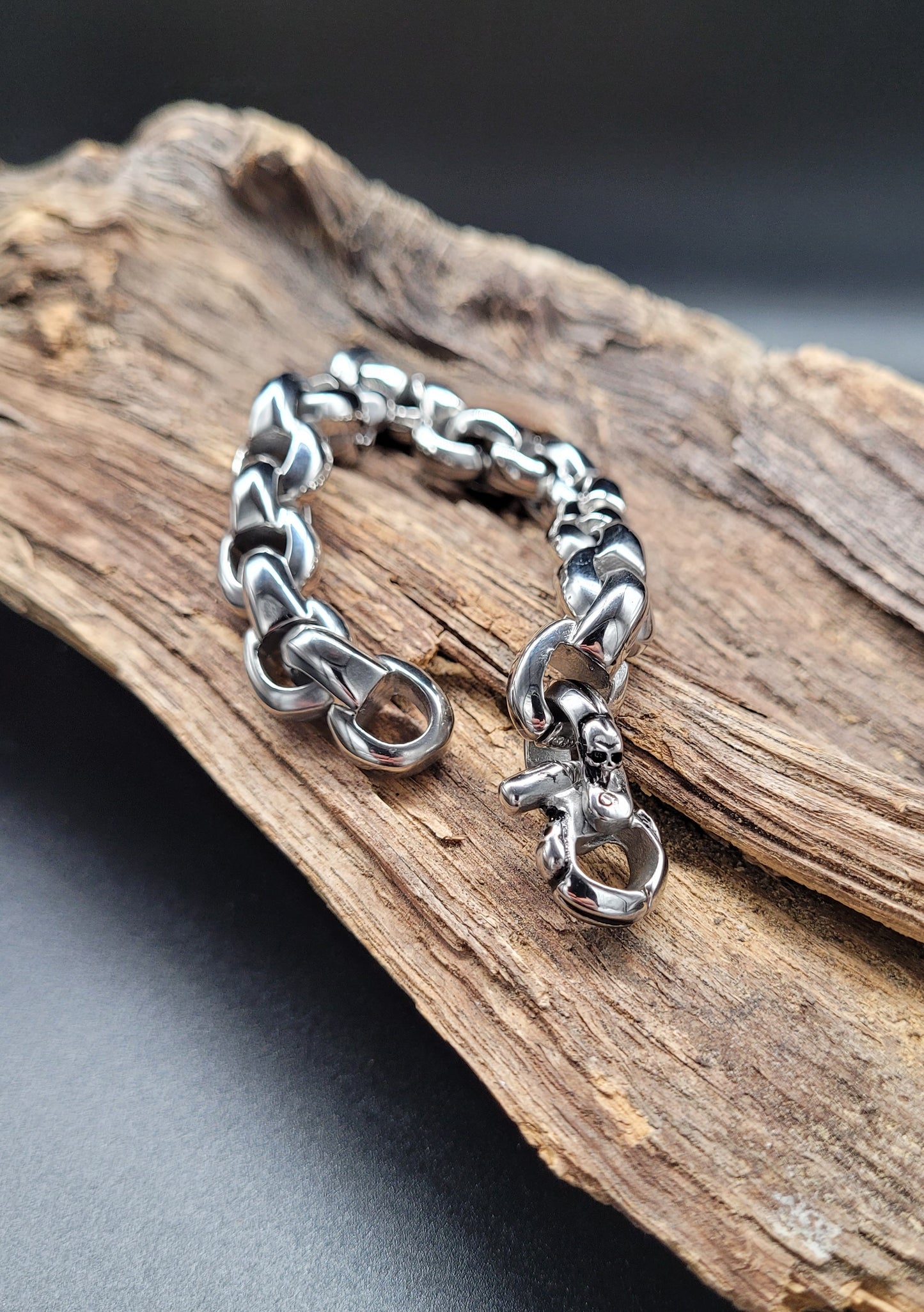 ABE-2022 Edelstahl-Armband massiv